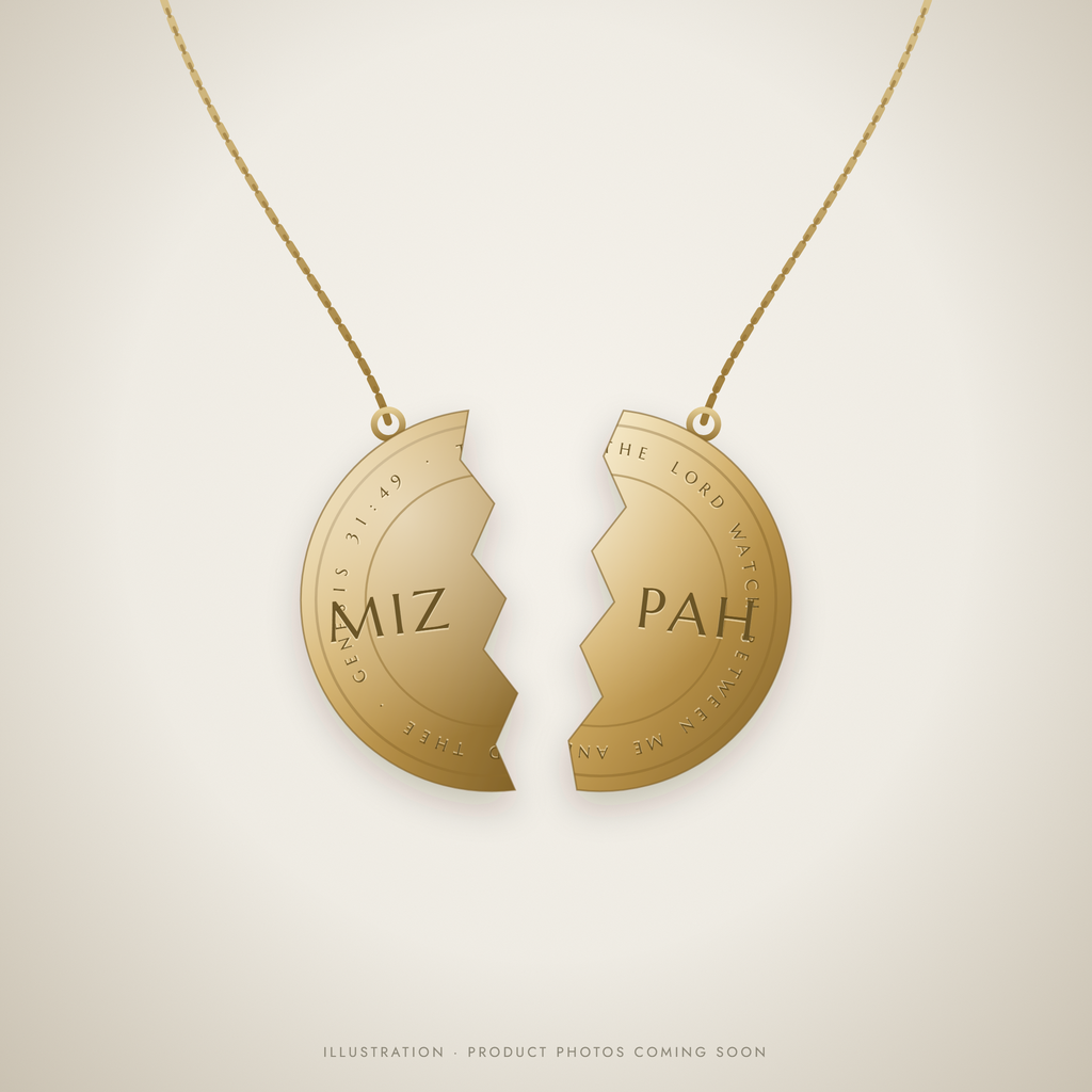 Mizpah Halves · Mother & Daughter