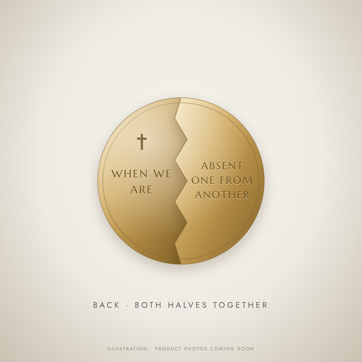 Mizpah Halves · Mother & Daughter