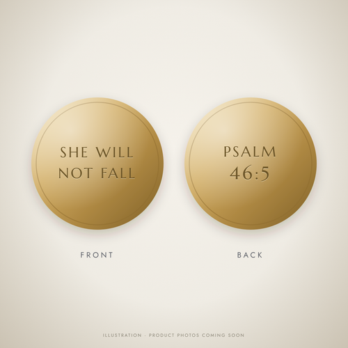 She Will Not Fall Medallion